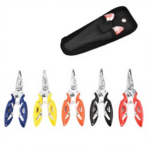 OUTKIT - Tijeras de Pesca de Aluminio y Acero Inoxidable, Cortador de Línea, Herramienta para Quitar Señuelos y Anzuelos, Accesorios para Pesca - Product Image 4