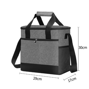 Sac isotherme et sac à provisions en tissu Oxford imperméable, grande capacité, portable, pour camping et pique-nique en extérieur, en stock - Product Image 4
