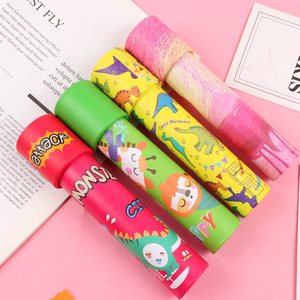 Jouets en papier éducatifs scientifiques nostalgiques pour jeunes, kaléidoscope rotatif à double section avec dessins animés variés, divertissement interactif parent-enfant - Product Image 4