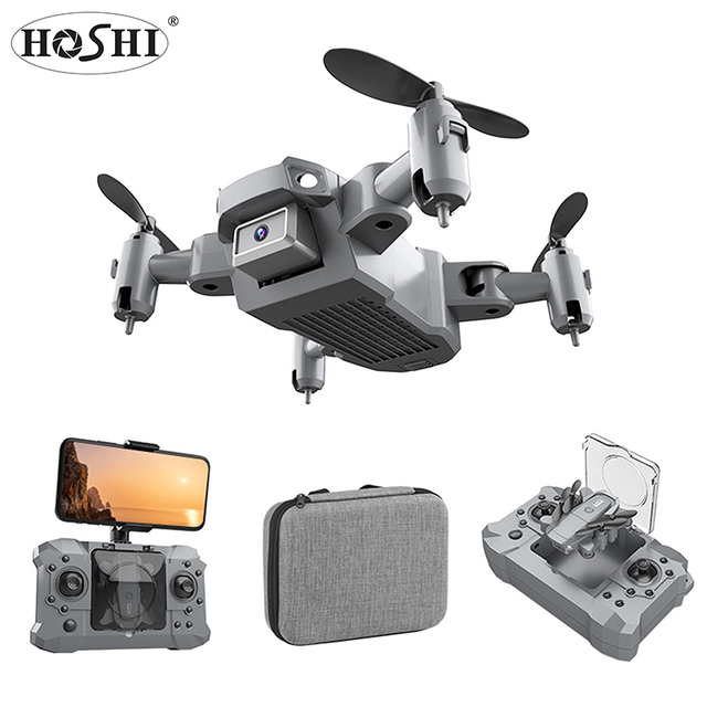 HOSHI KY905 Foldable Mini Drone 4K camera Storage Case Headless Mode drones camera RC Nano Quadcopter Pocket Flying Toy for Kids