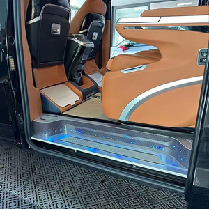 Umbral de Puerta Iluminado de Aleación de Aluminio para <span class=keywords><strong>Mercedes</strong></span>-Benz <span class=keywords><strong>Vito</strong></span>/V-Class, Resistente al Desgaste, Antideslizante, Accesorio de Lujo - Product Image 3