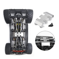 Plaque de protection de châssis en acier inoxydable 1/24 Axial SCX24 90081 AXI00001 002 005 006 RC Crawler Upgrade M008486AAB0C1