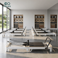 Machine de Pilates Reformer en alliage d'aluminium, pliable, durable, multifonctionnelle, équipement de gym à domicile, réglable, portable, pour l'exercice