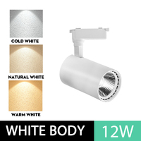 Luz de Riel LED COB Ajustable de Superficie de 10W, 20W, 30W, 40W / Luz de Riel LED / Luces de Riel