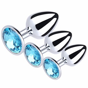 LME tamaños <span class=keywords><strong>Anal</strong></span> joyas de cristal juguetes anales tapones <span class=keywords><strong>Anal</strong></span> consolador productos para adultos para Par - Product Image 1