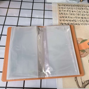 2025 nuovo arrivo cartella per la custodia in contanti per Album di deposito in contanti Notebook in pelle Clip per risparmiare denaro - Product Image 5