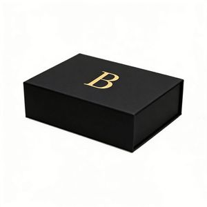 Wholesale Rectangle Rigid Gift <b>Box</b> with Magnetic Closure Lids <b>for</b> <b>Presents</b> Groomsmen Bridesmaid Proposal Small Gift <b>Box</b> - Product Image 2