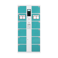 Casier électronique Armoire de rangement pour sac Casier intelligent pour colis Armoires intelligentes Armoire électronique en métal Casier intelligent