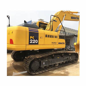 Used Excavator KomatsuPC220 for Sale in Shanghai Japan SecondHand KomatsuPC200-7 Cralwer Hydraulic Digger - Product Image 1