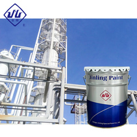 Pintura de base de grafito con epoxi de nano titanio industrial Jinling, rica en zinc, antirust, anticorrosiva, resistente a los rayos UV