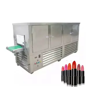 Línea de producción de fabricación de pintalabios, máquina de llenado de pintalabios, 10-12 agujeros