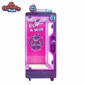Sikke işletilen oyun salonu oyun makinesi büyük bebek ödül makas kesme şanslı oyuncak alışveriş merkezi refah için japon Metal plastik - Product Image 1