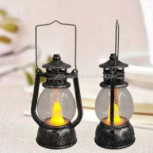 Lámpara de Mesa LED Portátil de Estilo Antiguo, Funciona con Pilas, Luz Nocturna, Decoración Navideña para el Hogar, Dormitorio, Oficina, Hotel, Fiesta - Product Image 4