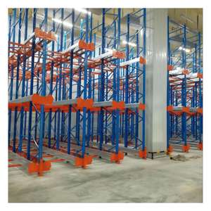 מערכת מיגון תחנת רדיו מתלה קיבולת גבוהה עבור ציוד מחסן יעיל עם מהירות 0.8 m/s מהירות מכוניות - Product Image 3