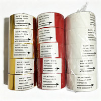 Ruban de codage couleur super adhésif SCF-900, imperméable et résistant aux rayures, pour marquage de codes de lots à longue durée de vie