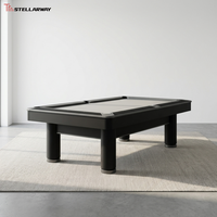 Fournisseur mondial de table de billard en ardoise de 8 pieds, table de billard en bois massif pour divertissement en intérieur