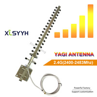 Antenne Wifi extérieure Routeur sans fil Directionnelle Antenne Yagi 2.4G 18dBi