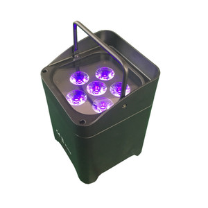 12 de carga de luz Flightcase 6x18W con batería inalámbrica de infrarrojos de La Libertad Led Par luz/Color de lavado Led <span class=keywords><strong>DJ</strong></span> luz Luz - Product Image 5