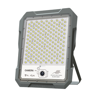 500W luce di inondazione esterna con la macchina fotografica per il cortile del magazzino | Movimento attivato con Slot per schede SD - Product Image 1