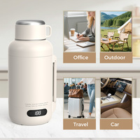 Bouilloire électrique portable grande capacité 1L, isolée sous vide, chauffe rapidement