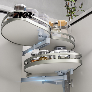 <span class=keywords><strong>ZKR</strong></span> Especial para Espacios Estrechos en Gabinetes de Cocina, Cesta Extraíble para Almacenamiento, Soporte para Frascos de Condimentos, Acero Inoxidable Resistente, Ahorro de Espacio - Product Image 6