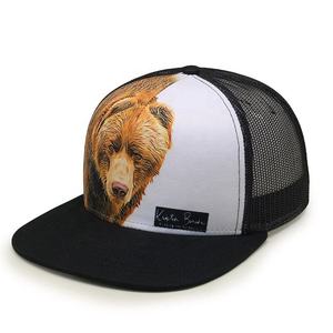 Custom Fashion 5 Panel Trucker Caps OEM Design Sublimation druck Mesh Snapback Hip Hop Hut - Product Image 1