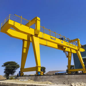 Grue à portique Chines Double faisceau 40 tonnes grue à portique de 50 tonnes équipée d'un chariot à treuil de style européen - Product Image 1