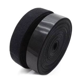 Cinta Adhesiva de Gancho y Bucle de Alta Resistencia, 100% Nylon, Velcro Autoadhesivo en Rollo, Tiras de Tela de Nylon Adhesivas - Product Image 2