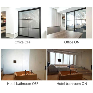 자가 접착 방폭형 현대적 디자인 전자식 스위치 가능한 PDLC 스마트 틴트 필름 유리창용 스마트 전자 필름 - Product Image 2