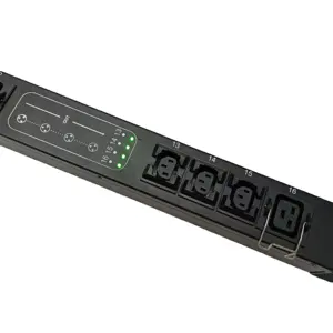 Smart Real Time Monitoring Clever Pdu Black Rack Pdu Socket 32a 240v Intelligent 3phase Pdu