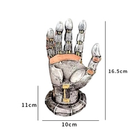 Support de manette de jeu Cyberpunk Silverhand Mechanical Hand, support universel pour casque de bureau