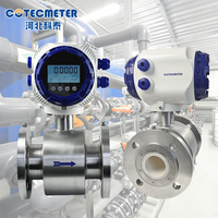 Débitmètre miniature électromagnétique pour liquides visqueux, débitmètre magnétique pour eau, petit modèle