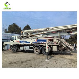 Camion pompe à béton Sany d'occasion 2019, moteur diesel, composants essentiels, portée verticale/horizontale 37m, 180m/h, origine Hunan - Product Image 4