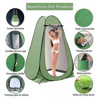 Tente de douche extérieure pliable moderne et durable, portable, pour camping, toilettes, vestiaire, bain, installation rapide, imperméable 190T