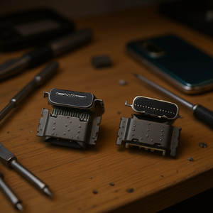 Cable flexible con conector de carga tipo C CC56 para teléfono móvil Oppo Reno 5 - Product Image 3