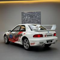 Modèle de voiture de sport en métal moulé sous pression Maisto 1:24 Impreza WRX STI de haute qualité, véhicule en alliage, jouet de collection, cadeau