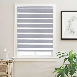 electric motorized zebra roller blinds window curtain shades shutter remote control zebra blind