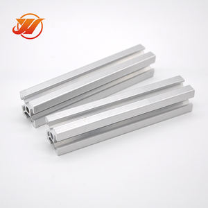 Fente 2020 V 20X20 30X30 35x35 40X40 <span class=keywords><strong>50X50</strong></span> 60X60 80X80 90X90 100X100 Profil <span class=keywords><strong>en</strong></span> aluminium à fente <span class=keywords><strong>en</strong></span> <span class=keywords><strong>T</strong></span> industriel - Product Image 4