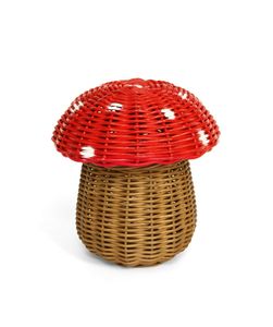 Cesta de Ratán Natural con Forma de Hongo Hecha en Vietnam - Product Image 6