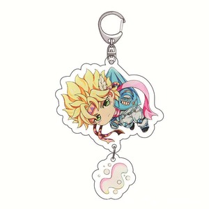 Llavero de <span class=keywords><strong>Anime</strong></span> JoJo's Bizarre Adventure para <span class=keywords><strong>Hombre</strong></span> <span class=keywords><strong>y</strong></span> <span class=keywords><strong>Mujer</strong></span>, Accesorio Lindo para Mochilas, Colgante de Dibujos Animados, Regalo para <span class=keywords><strong>Amigos</strong></span> - Product Image 4