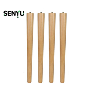 Patas de Muebles Cuadradas Tradicionales SENYU, Base de Mesa Tallada, Patas de Silla Talladas de Repuesto - Product Image 2