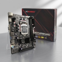 Carte mère PCWINMAX H110 neuve, LGA1151 DDR4 M.2 NVMe, OEM ODM, vente en gros, stock disponible pour processeurs de 6e et 7e génération