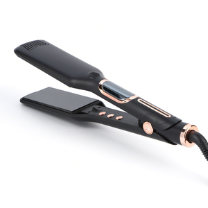 Calentador Rápido <span class=keywords><strong>Profesional</strong></span> para Salón MCH 500 ° <span class=keywords><strong>Plancha</strong></span> de Pelo de <span class=keywords><strong>Titanio</strong></span> F para Tratamiento de Keratina Brasileña con Logotipo Personalizado - Product Image 3