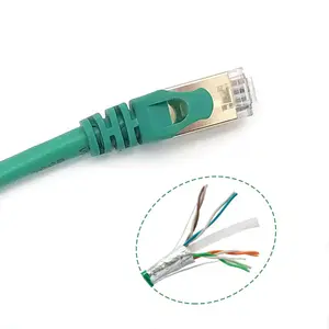 Ethernet Cat5 Cat6 Ftp Utp Shielded Copper Wire Rj45 Cat6a Lan Patch Cord Network Jumper Cable