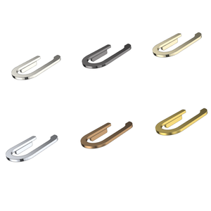 <span class=keywords><strong>Portasciugamani</strong></span> in Ottone Spazzolato Oro, Salvaspazio, Resistente, Antiruggine, Montaggio a Parete <span class=keywords><strong>per</strong></span> Bagno e <span class=keywords><strong>Lavabo</strong></span> - Product Image 1