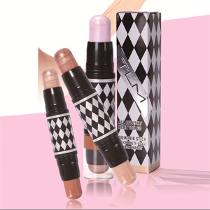 <span class=keywords><strong>TLM</strong></span> Make-up Quik Trik Highlighter Aufheller für das Gesicht Kosmetik Kontur und Highlight Mehrzweck-Doppelkopf-Highlighter Make-up-Stift - Product Image 3
