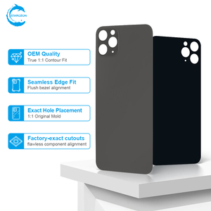 STAROZON Vetro Posteriore con Foro Piccolo per Riparazione <span class=keywords><strong>e</strong></span> Sostituzione del Vetro di Telefoni Cellulari <span class=keywords><strong>iPhone</strong></span> <span class=keywords><strong>11</strong></span> 12 13 14 Mini <span class=keywords><strong>Pro</strong></span> Max - Product Image 3