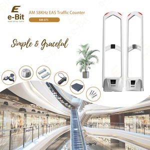 Sistema EAS Integrado con Antena de Alarma Antirrobo de 58KHz y Contador de Tráfico para Supermercados y Tiendas Minoristas - Product Image 2