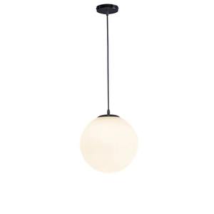 Lampe suspendue moderne en verre avec boule à bulles, blanc, lustre en verre opale, <span class=keywords><strong>abat</strong></span>-<span class=keywords><strong>jour</strong></span> Globe pour salon et chambre à coucher - Product Image 2