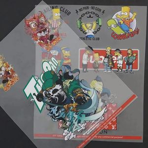 Fournitures DTF : Film PET pour l'impression textile, transfert thermique, lavable et à motifs de dessins animés - Product Image 4